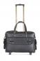 Olivia Lauren Strap Trolley-Tasche mit 2-Rollen Black