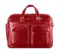 Piquadro Blue Square Schmale Laptoptasche mit Laptofach 14" Rot