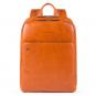 Piquadro Blue Square Special Laptoprucksack mit iPad®-Fach, Flaschentasche Orange