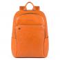 Piquadro Blue Square Special Großer Laptoprucksack mit iPad®-Fach Orange