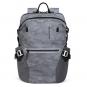 Piquadro PQ-Modular Laptoprucksack 15,6" aus rezykliertem antiviralen-Stoff und Diebstahlsicherung Camo Grigio