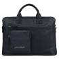 Piquadro Laszlo Doppelgriff-Laptoptasche mit 15" Laptopfach midnight blue