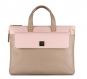 Piquadro Omega Erweiterbare, schmale Laptoptasche old-rose