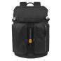 Piquadro PQ-Bios Laptoprucksack 15,6", Überschlag und zwei Fronttaschen schwarz