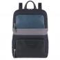 Piquadro Michael Kleiner Rucksack mit Laptopfach 11" blu