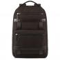 Piquadro Ross Großer Laptop-Rucksack 14" marone