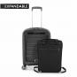 Roncato Double Premium Carry-on 4-Rollen erweiterbar Black