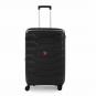 Roncato Skyline Mittelgrosser Koffer, erweiterbar 70cm Schwarz