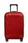Samsonite C-Lite Trolley mit 4 Rollen erweiterbar 55cm + GRATIS HOTELGUTSCHEIN Chili Red