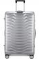 Samsonite Proxis Alu Trolley mit 4 Rollen 76cm + GRATIS HOTELGUTSCHEIN Aluminium