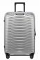 Samsonite Proxis Trolley mit 4 Rollen 69cm + GRATIS HOTELGUTSCHEIN Silber