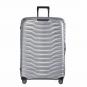 Samsonite Proxis Trolley mit 4 Rollen 81cm + GRATIS HOTELGUTSCHEIN Silber