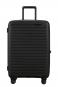 Samsonite Restackd Trolley mit 4 Rollen erweiterbar 68cm + GRATIS HOTELGUTSCHEIN Schwarz
