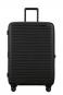 Samsonite Restackd Trolley mit 4 Rollen erweiterbar 75cm + GRATIS HOTELGUTSCHEIN Schwarz
