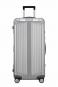 Samsonite Lite-Box Alu Trunk 80cm mit 4 Rollen Aluminium