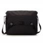 SCHARLAU First Class Air Force One, Messenger Bag mit 15,6" Laptopfach Anthracite