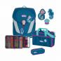 Scout Sunny II Lightweight Schulranzen-Set 4-teilig mit Sporttasche Mermaid