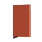 Secrid Cardprotector aus Aluminium C-Orange
