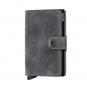 Secrid Miniwallet Vintage MV-Grey-Black