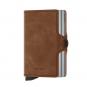 Secrid Twinwallet Vintage  8/12 Geschützte Karten TV-Cognac-Silver
