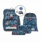 Step by Step CLOUD Schulranzen-Set, 5-teilig Police Truck Diego