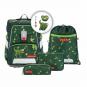 Step by Step SPACE SHINE Schulranzen-Set, 5-teilig Dino Night Tyro