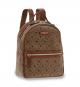 The Bridge Anna Leder-Rucksack 30cm Heritage/Gold