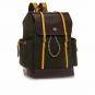 The Bridge Loden Capsule Rucksack 0601125F Braun/Grün Loden/Dunkles Ruthenium