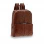 The Bridge Vespucci Leder-Rucksack 38cm -06364001 Braun/Gold