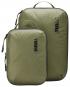 THULE Packing Cube Compression Set: Small + Medium Soft Green