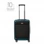 TITAN LITRON 4-Rollen Trolley S mit Vortasche + Gratis Hotelgutschein Petrol