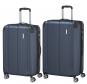 Travelite City 4-Rad Trolley-Set  L /M, erweiterbar Navy