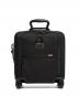 Tumi Alpha 3 Kompakte Aktentasche auf 4 Rollen (klein) Black