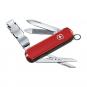 Victorinox Nail Clip 580, 8 Funktionen, Kleines Taschenmesser Rot