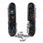 Victorinox Lite Climber Winter Magic, Mittleres Taschenmesser schwarz/blau