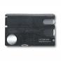 Victorinox Swiss Card Nailcare, 13 Funktionen schwarz transluzent