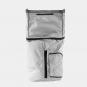 Airpaq Rolltop Airbag -Rucksack mit 15" Laptopfach Schwarz