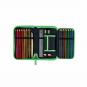 DerDieDas ErgoFlex Schulrucksack-Set 5-teilig mit Sportbeutel Soccer Green