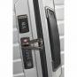 Samsonite Proxis Trolley mit 4 Rollen 81cm + GRATIS HOTELGUTSCHEIN Silber