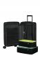 Samsonite Restackd Trolley mit 4 Rollen erweiterbar 55cm + GRATIS HOTELGUTSCHEIN Schwarz