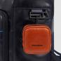 Piquadro Blue Square Revamp Laptop-Rucksack 14" mit iPad®-Fach Nachtblau