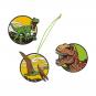 Scout Neo Schulranzen-Set 4-teilig DIN Dino Rex