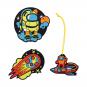 DerDieDas ErgoFlex Tiny Exklusiv LED Schulrucksack 5-teiliges Set Crazy