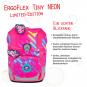 DerDieDas ErgoFlex Tiny Exklusiv NEON Schulrucksack 5-teiliges Set Neon Punkie