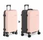 Rollink Vega 360 26" Check-In M, 4-Rollen Rose Smoke