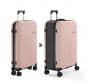 Rollink Vega 360 29" Check-In L, 4-Rollen Rose Smoke