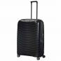 Samsonite Proxis Trolley mit 4 Rollen 81cm + GRATIS HOTELGUTSCHEIN Schwarz