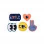 School-Mood Timeless Pro Happy Colours Collection, 6-tlg. Schulranzenset Happy Emerald