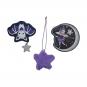 Scout Alpha Exklusiv Safety Light Schulranzen-Set 5-teilig Spooky Starlight