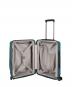TITAN LITRON 4-Rollen Trolley S mit Vortasche + Gratis Hotelgutschein Petrol